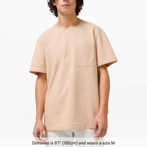 lululemon athletica Tan Short Sleeve Tee